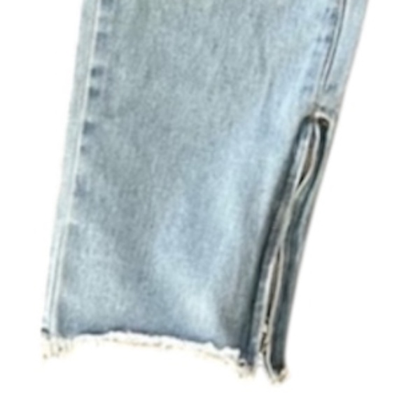 Women’s Princess Polly Distressed Jeans Zipper Ankle Size 6 - Picture 7 of 7